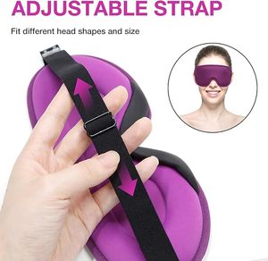 Masque de sommeil 3D personnalisé, faible MOQ 100 pièces, poche oculaire profonde <span class=keywords><strong>pour</strong></span> un sommeil réparateur, <span class=keywords><strong>pour</strong></span> usage B2B - Product Image 4