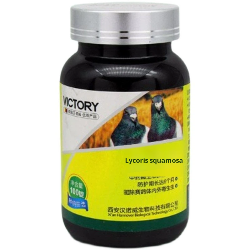 Pigeon Medicine Full Power Insect Killer 100 Tablets/Bottle Internal/External Parasite Treatment Roundworms Nematodes Deworming