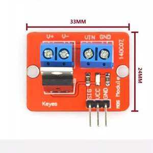 Módulo de controlador MOS IRF520 con botón <span class=keywords><strong>Mosfet</strong></span> superior de 0-24V para <span class=keywords><strong>Arduino</strong></span> MCU ARM Raspberry Pi - Product Image 2