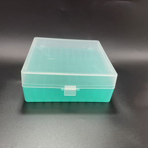 Consommable de laboratoire médical Pp 81 puits 100 puits blanc congélateur <span class=keywords><strong>Tube</strong></span> Box 1.8ml Cryotube Box avec couvercle - Product Image 6