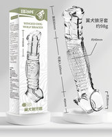 Funda para Pene de Alta Elasticidad, Juguetes para Retrasar la Eyaculación, Extensor de Pene para Adultos
