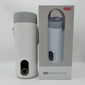 Rechargeable Cordless <b>Electric</b> Instant Thermal Water <b>Heater</b> Kettle Supplier <b>Portable</b> Temperature Control - Product Image 1