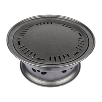 Pinnovo Commercial Barbecue à charbon de bois Table Top Charcoal Barbecue Four Salle à manger Table Carbone Four Japonais Nouveau Charcoal Grill