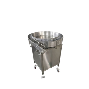 เครื่องจัดเรียงขวดพลาสติกทรงกลม PET PE ยี่ห้อ Yunqingtech แบบหมุนได้ พร้อมแท่นหมุนสำหรับใส่ขวดอะลูมิเนียม - Product Image 1