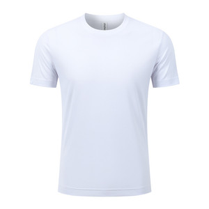 เสื้อยืดสั่งทำพิเศษ โพลีเอสเตอร์ แห้งเร็ว สีพื้น คอกลม แขนสั้น ชุดลำลอง ชุดยูนิฟอร์ม ชุดกลุ่ม CF8899 - Product Image 2