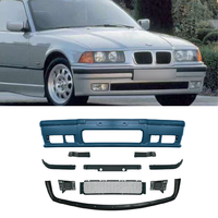 Kit carrosserie adaptable pour BMW Série 3 E36 1992-1999, mise à niveau style M3 Coupé, accessoires pare-chocs avant