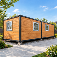Maison modulaire en EPS personnalisable, étanche, 3 chambres, extensible, en conteneur, avec structure en acier, villa résidentielle de luxe