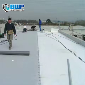 Membrane d'étanchéité en polymère auto-adhésive en feuille de TPO pour toiture plate de 1,5 mm, bobines pour toiture, design moderne, garantie de 5 ans - Product Image 4