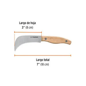 Cuchillo para Linóleo BOX 6 de 7 Pulgadas, TRUPER - Product Image 3