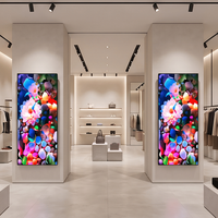 Écran d'affichage LED mobile VISLAT, écran LED portable sur pied pour la publicité commerciale et les événements