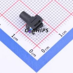 TSG001A09026A Tactile Switch Through hole Component (THT) Switch Round Button 2.6N Through Hole 6.15mm - Product Image 2
