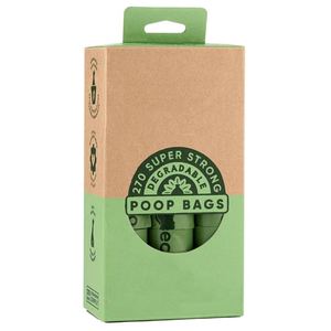 Bolsas para excremento de perro ecológicas de nuevo diseño con materiales biodegradables de PBAT, PLA y almidón de maíz - Product Image 2