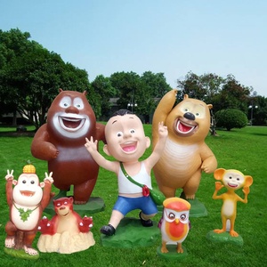 Moule en résine personnalisé <span class=keywords><strong>Boonie</strong></span> <span class=keywords><strong>Bears</strong></span>, motif dessin animé, pour décoration de maternelle, accessoire de parc d'attractions, cadeau pour enfants, étanche - Product Image 2