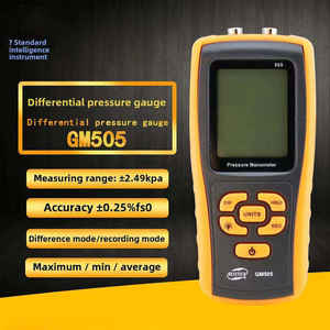 เครื่องวัดความดันก๊าซทางการแพทย์แบบดิจิตอลขนาดเล็ก 100 มม. 10 กิโลปาสคาล - Product Image 2