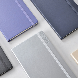 הסיטונאי A5 גודל לוגו מותאם אישית שייקר מחברת העסק המשרד מעובה חיקוי עור פגישה דקות notepad - Product Image 3