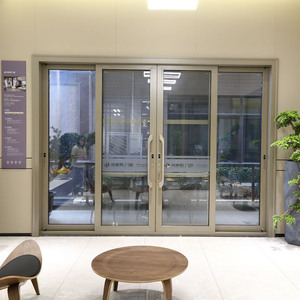 DIAOSI 95 Prague Thermal Break Aluminum Alloy Double Glazed Glass Doors Heavy Duty Lift Sliding Door for Exterior - Product Image 4