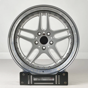 Jantes en alliage forgées JUWA, 3 pièces, 5x120, 18-19 pouces, style parallèle, couleur argent, pour E46/E34/E90/E92/E60/<span class=keywords><strong>E38</strong></span>/E39/F10 - Product Image 3