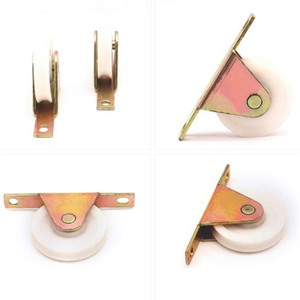 Bánh Xe Trên Chất Lượng Cao U Groove <span class=keywords><strong>Nylon</strong></span> Con Lăn 25Mm Hướng Dẫn Xe Tải Cửa Trượt Bánh Xe - Product Image 5