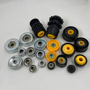 Carcasa de Rodamiento de Plástico del Fabricante, Tapa Extremo de Acero Inoxidable, Rodamiento de Rodillos para Rodillo Transportador de Tubería - Product Image 1