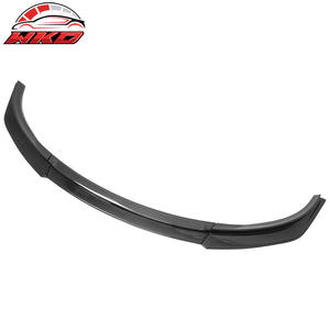 Pour Tesla Model 3 2017-2023 IKON V4 Lèvre de pare-chocs avant 3 pièces en ABS imitation carbone de haute qualité, kit carrosserie - Product Image 3