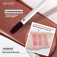 Vente en gros usine LIFE GIRLS Gloss à lèvres peel-off, imperméable, non-collant, longue tenue, hydratant, teinte mate pour les lèvres