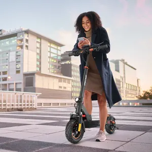 IENYRID M4 PRO S + skuter listrik Pria Wanita, versi baru 2024 murah 45km/jam electro scooter dapat dilipat 10 inci 800W