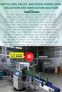 Línea de Seguimiento de Paletas de Botellas Totalmente Automática con Lectura de Códigos de Matriz de Datos, Inspección y Carga de Datos al Sistema de Gestión - Product Image 6