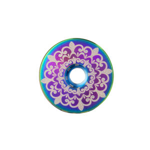 CNC-gefräste Laserbilder Bunte Leichtgewichtige Wasserdichte Fahrrad-Rennrad-MTB-BMX-Vorbau-Gabel-Headset-Abdeckung Schrauben-Set - Product Image 5