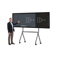 Pizarra Interactiva Digital Inteligente EIBOARD de 75 y 94 Pulgadas, Pantalla Táctil Electrónica LED 4K, para Enseñanza en el Aula K12, OEM