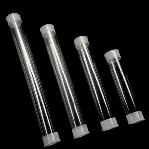 Op maat gemaakte transparante kunststof buisverpakking, transparante container, transparante buis, ronde buis, harde buis, holle buis met deksel - Product Image 2