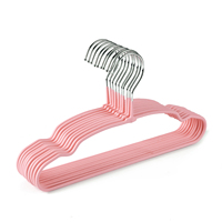 Nouvelle conception d'usine de cintres légers pour bébés et enfants en plastique bon marché