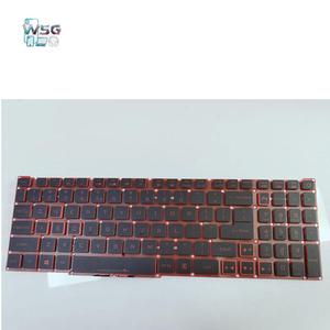 <span class=keywords><strong>คีย์บอร์ด</strong></span>แล็ปท็อป SZ-Wisbuild ขนาดเต็ม รุ่นใหม่ สำหรับเปลี่ยน <span class=keywords><strong>คีย์บอร์ด</strong></span> US พร้อมไฟแบ็คไลท์ LED สีดำ สำหรับ Nitro 5 AN515-46 AN515-58 AN515-56 - Product Image 1