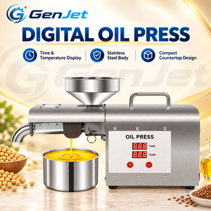 Oil Extraction Machine for Flaxseed and Walnut <strong>Kernels</strong> with Removable Press Assembly and Top Loading Hopper for Countertop Use - Product Image 2
