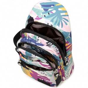 Échantillon Gratuit Sac Bandoulière Unisexe Tendance Motif Bonbons pour Étudiants, Portefeuille, Sac à Main, Sac Messager - Product Image 3