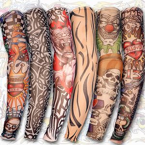 Kit di Copertura per Tatuaggi Temporanei Unisex per Feste, Tatuaggi alla Moda per <span class=keywords><strong>Uomo</strong></span> e Donna, Arte Corporea Impermeabile e Resistente al Sole in Nylon - Product Image 4