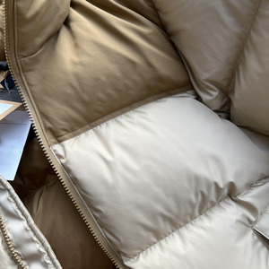 <b>Women</b> Two Tone Puffer <b>Jacket</b> Winter Down Coat Short Insulated <b>Jacket</b> Warm <b>Lightweight</b> - Product Image 5