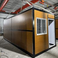 Maison préfabriquée en conteneur maritime à montage rapide, respirante, pliable, au design chinois moderne, pour bureau, hôtel, commerces extérieurs, villa
