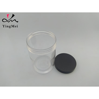 Capsules d'étanchéité en plastique noir pour bocaux et bouteilles, couvercles ronds étanches et sans danger pour les aliments avec options de taille personnalisées pour l'emballage