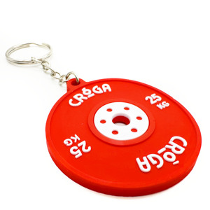 Strict QC Soft PVC Keychain High-Resolution 3D Logo Rubber <b>Keyring</b> for Quality-Conscious Buyers - Product Image 2