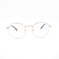 Lunettes de vue pour femmes, monture intégrale solide, monture en métal fine de qualité supérieure, pliables, résistantes aux chocs, verres en PC, pour tous les jours, mode décontractée, adultes