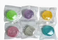 Jolie balle anti-stress en gelée d'huile de coco - Jouet arc-en-ciel pour soulager le stress, pour les plus de 14 ans, cadeau d'anniversaire unisexe