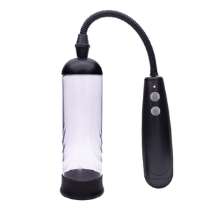 Pompe à vide électrique pour homme avec 20 fréquences et entraîneur de masturbation en latex pour adultes et agrandisseur sans effets secondaires - Product Image 4