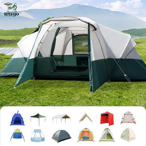 Tente <span class=keywords><strong>de</strong></span> <span class=keywords><strong>camping</strong></span> familiale <span class=keywords><strong>de</strong></span> trois chambres à coucher et un salon tente personnalisable imperméable <span class=keywords><strong>de</strong></span> grand espace - Product Image 2