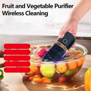 جهاز غسيل الفواكه والخضروات XZ-06 للاستخدام المنزلي، لاسلكي بتصنيف IPX7 للتنظيف في المطبخ - Product Image 4