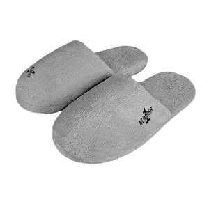 Pantuflas de Felpa Personalizadas con Logotipo para Otoño e Invierno, Pantuflas Cálidas y Acogedoras con Patrón Impreso UV Personalizado - Product Image 3