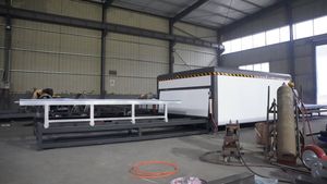 Macchina per la lavorazione del vetro ad alta efficienza completamente a pellicola EVA macchina per forno di laminazione del vetro, compreso l'impianto di produzione del motore - Product Image 6