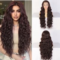 Perruques Lace Front sans colle, ondulées, 13x4, densité 150%, en fibre haute température résistante à la chaleur, couleur gris, pour femmes noires - Meilleures ventes