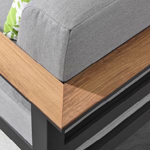 Mobilier <span class=keywords><strong>de</strong></span> jardin avec météo Nouveau design <span class=keywords><strong>de</strong></span> luxe pour l'extérieur, métal et aluminium - Product Image 5