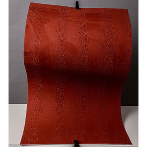 Panneaux muraux 3D flexibles en pierre effet UV, imitation terre battue rouge, pour revêtement extérieur décoratif de maison et salon - Product Image 2