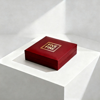 Scatola Personalizzata in Carta Nera per Monete Commemorative, Espositore Regalo per Collezione di Monete con Inserto in Velluto